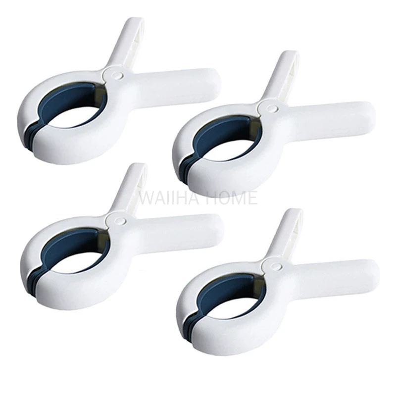 

2-12 Шт. Пластиковые Прищепки Для Белья С Защитой От Ветра, С Сильной Фиксацией, Зажимы Для Простыней