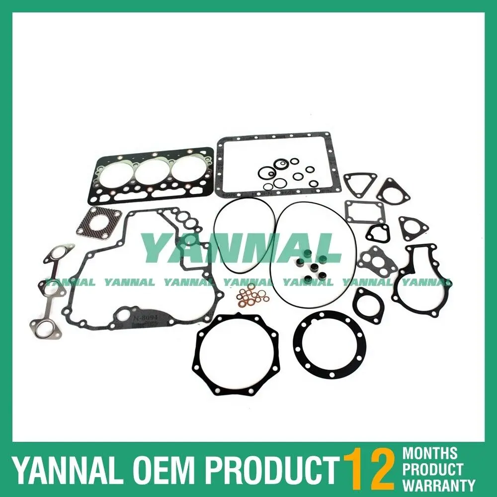 Для Kubota D782 D722 полный комплект прокладок цилиндра для Bobcat 320 322 ремонта двигателя