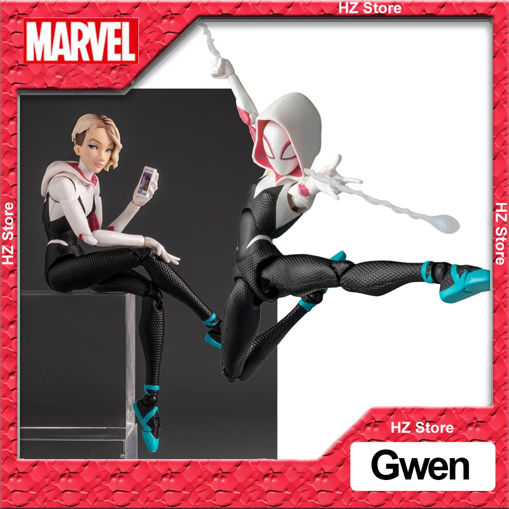 

Marvel Spider-Man：Into the Spider-Verse Gwen Spiderman Action Figure Model Toy for Birthday Gift