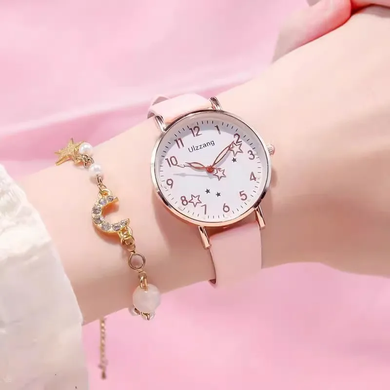 Часы для девочек простые темпераментные часы учащихся младшей и старшей школы