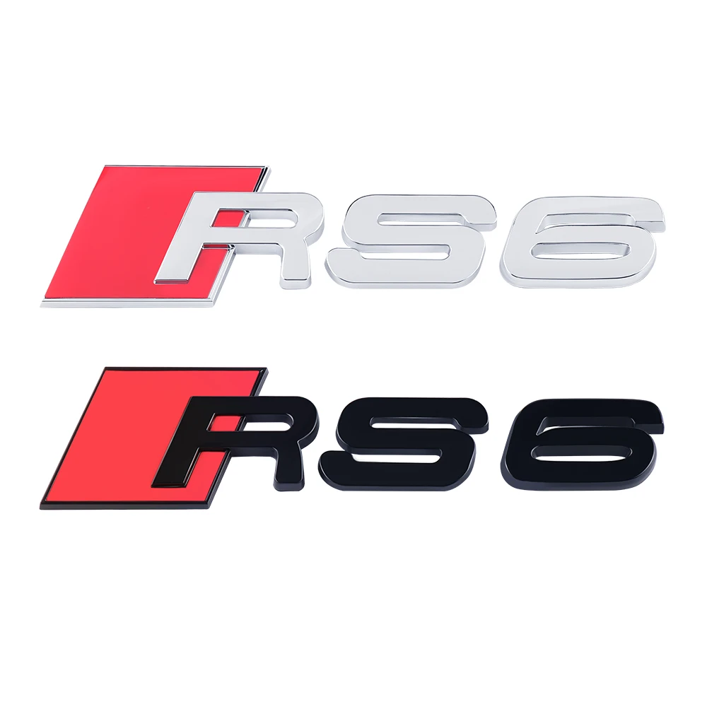 

Автомобильный кузов, задний багажник, эмблема из АБС-пластика, наклейка, украшение, аксессуары для Audi A3 A4 B8 8P 8V B6 A5 A6 TT RS3 RS4 RS5 RS6 RS7 RS8 Значок