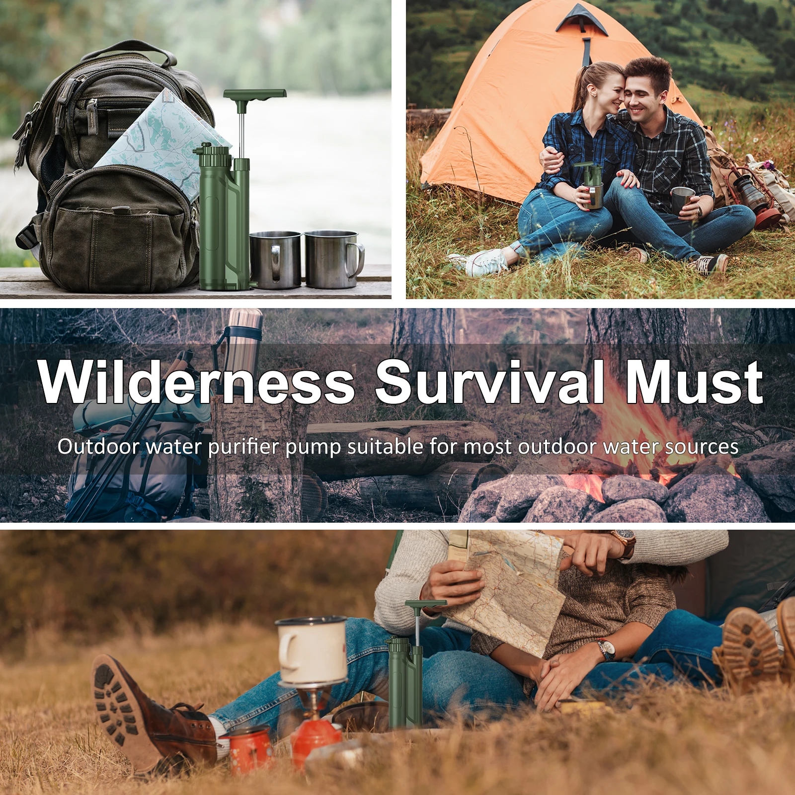 Портативная уличная система очистки воды