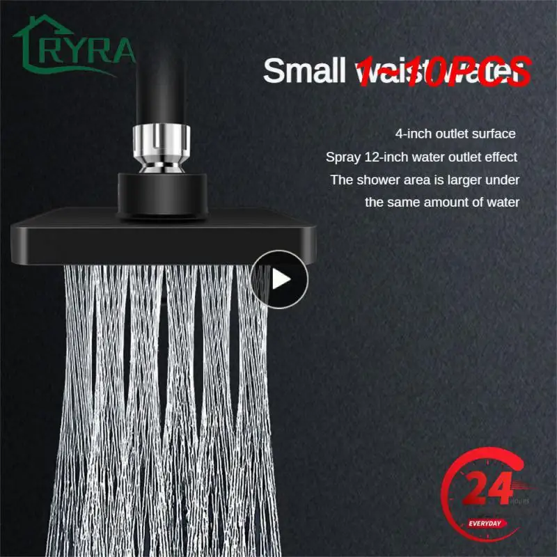 

Насадка для душа, миниатюрный дождевой Душ высокого давления, водосберегающая, аксессуары для ванной комнаты, 1-10 шт.