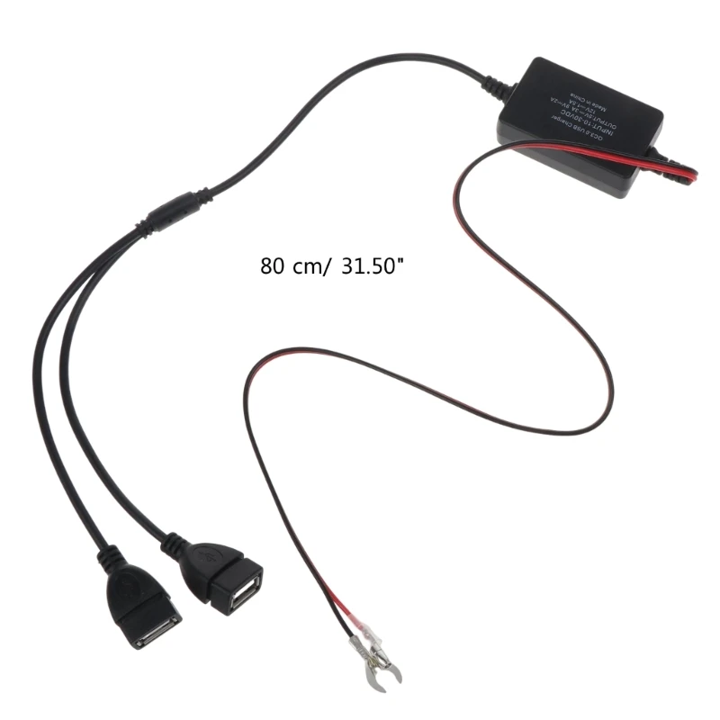 A9LC Быстрая зарядка QC3.0 USB понижающий преобразователь DC-DC модуль DC 10V- 30V to 5V 3A