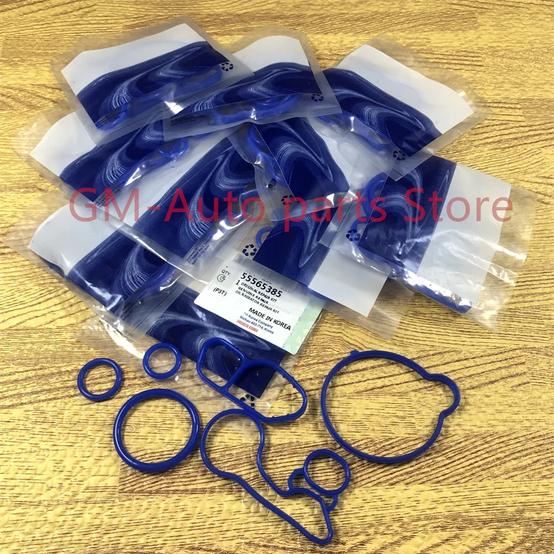 10 комплектов прокладки для масляного радиатора подходят Chevrolet Cruze Sonic Trax Encore 1 4 T