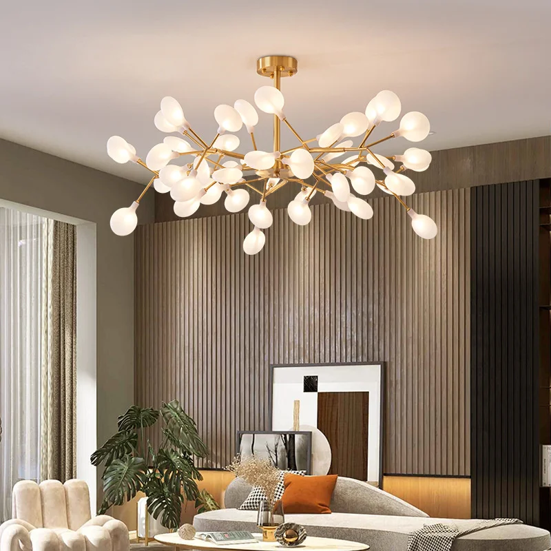 

nordic led crystal iron scandinavian light ceiling kitchen island christmas decorations for home chandeliers ceiling