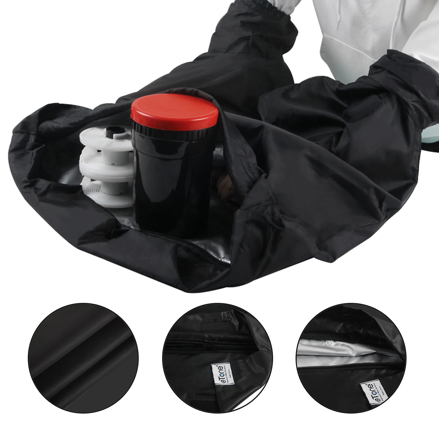 eTone Photography Film Changing DarkRoom Bag Load Photo Tool Developing Tank Negative