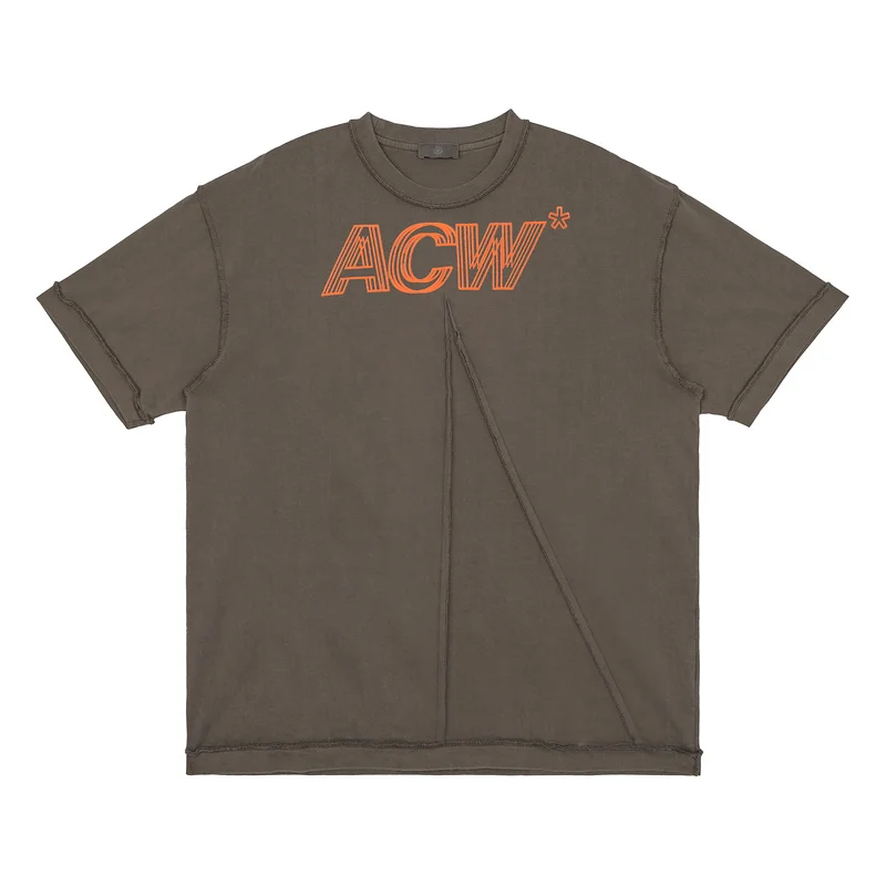 

A-COLD-WALL High Quality Letter Print T Shirt Men Women Couple 100% Cotton ACW T-shirt Hip Hop High Street Oversize Casual Tee