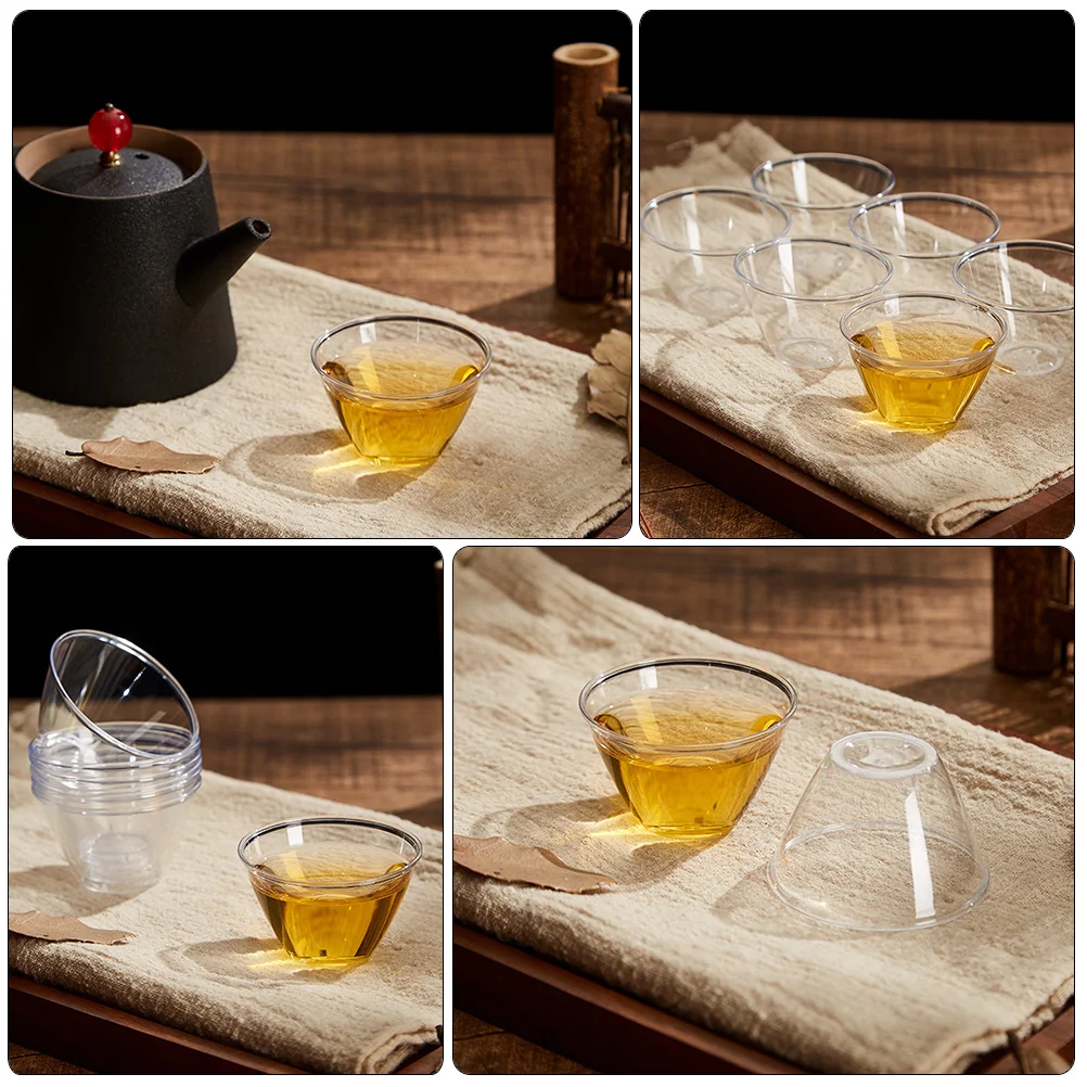 

100pcs Sauce Dipping Disposable Shot Cups Small Cups Whiskey Tasting Cups for Party Travel Taste House