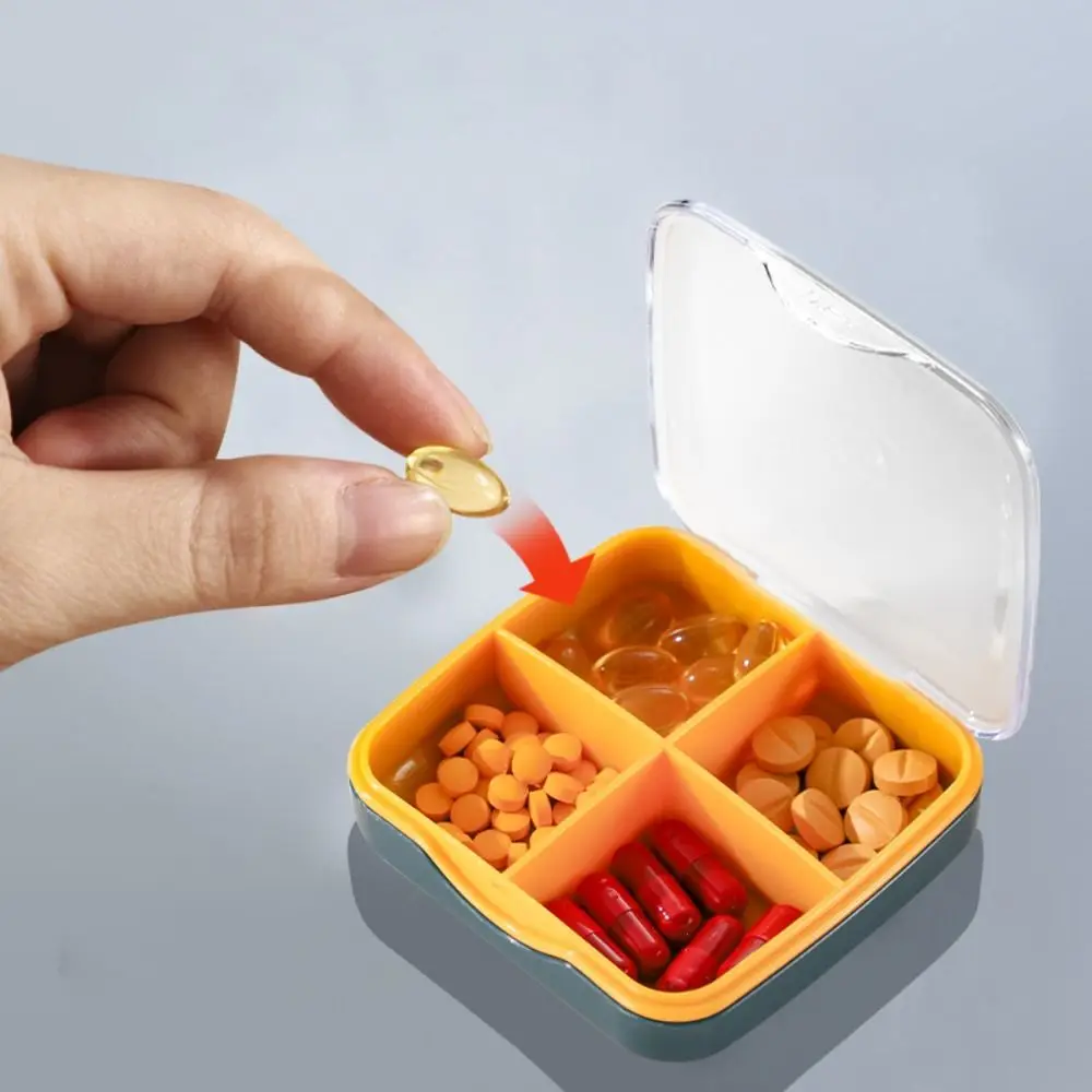 Портативный медицинский контейнер с четырьмя сетками водонепроницаемый для