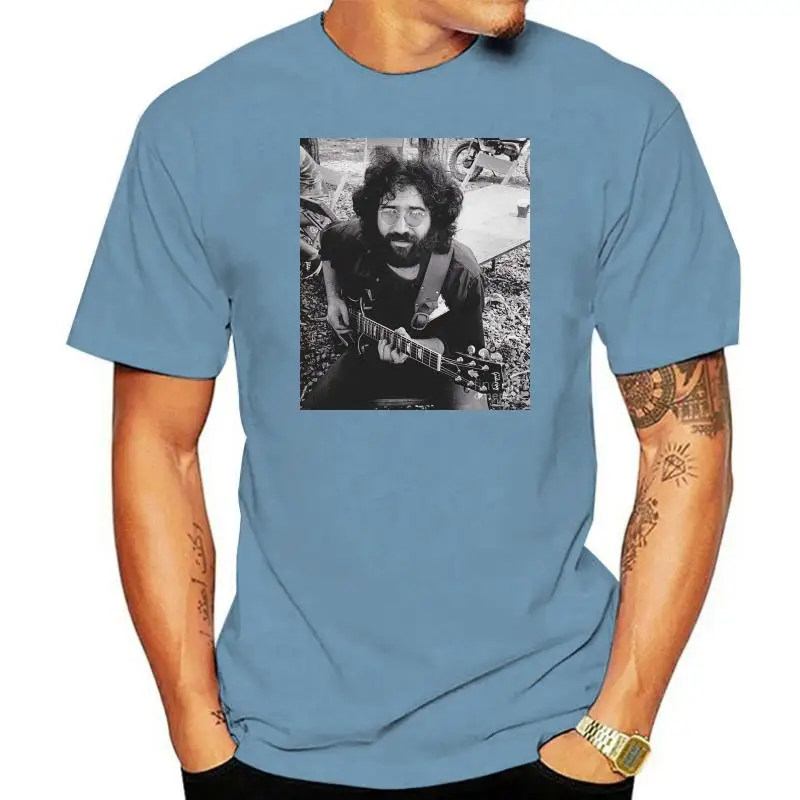 

Мужская винтажная Футболка с принтом Джерри Гарсия