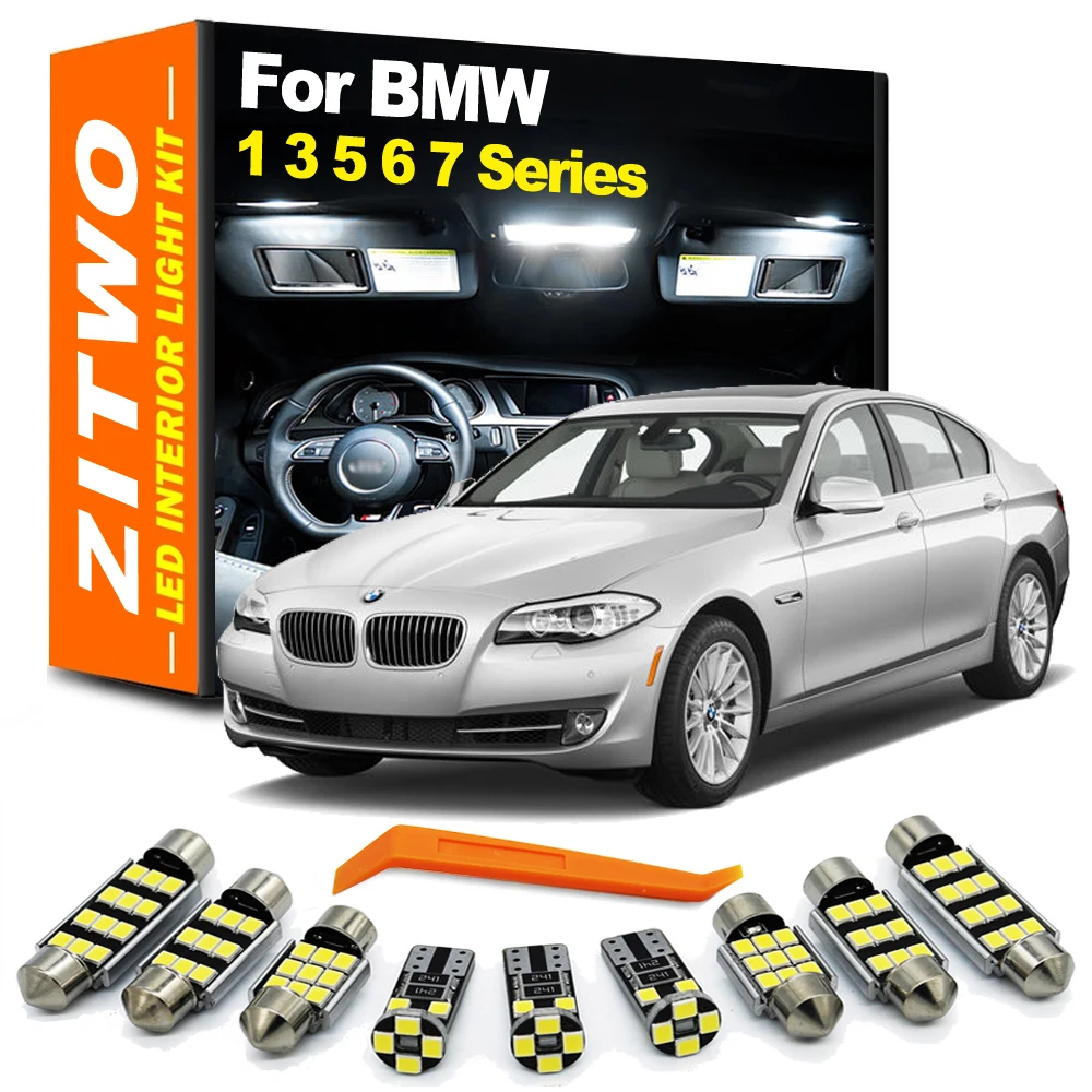 ZITWO LED Interior Light Kit For BMW 1 3 5 6 7 Series E87 E81 F20 E46 E90 E91 E92 E93 E39 E60 E61 F10 F11 E63 F12 F06 E65 E66