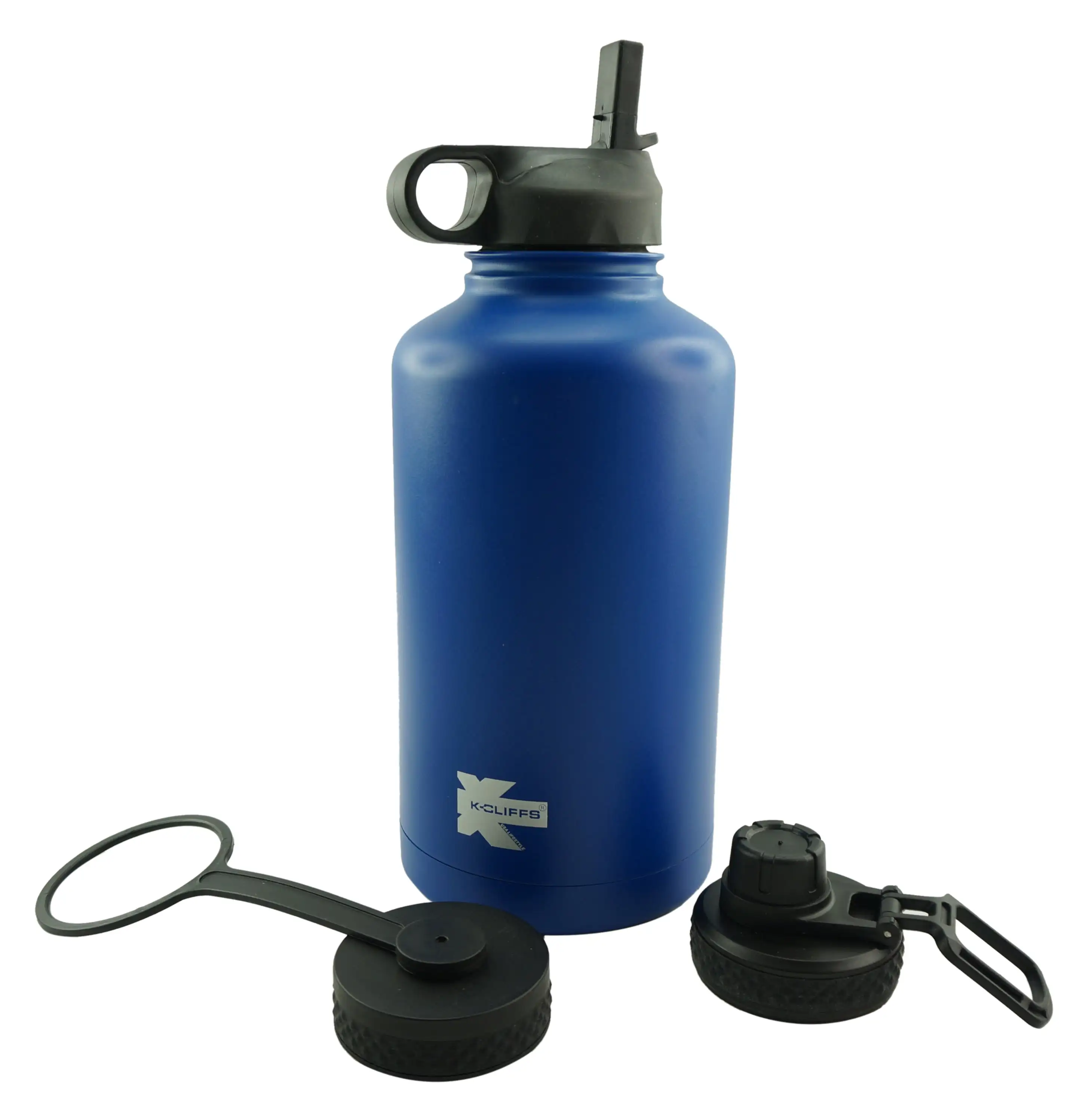Stainless Steel Bpa Free 3 Lids Included Straw Lid / Twist /