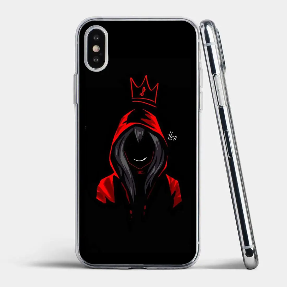 Прозрачные мягкие чехлы с капюшоном для Huawei Y5 Y6 Y9 2018 Mate 10 20 Lite Pro P Smart 2019 P9 Mini Ghost Style -