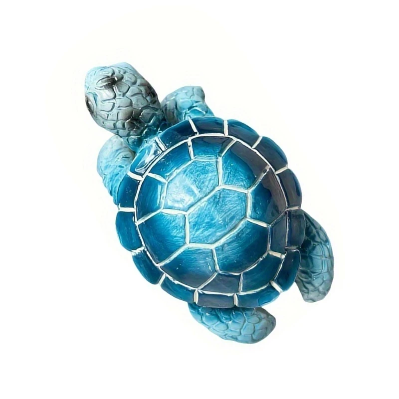 Q1JB Вешалка для горшков с игривыми черепахами украшение сада добавляет характер