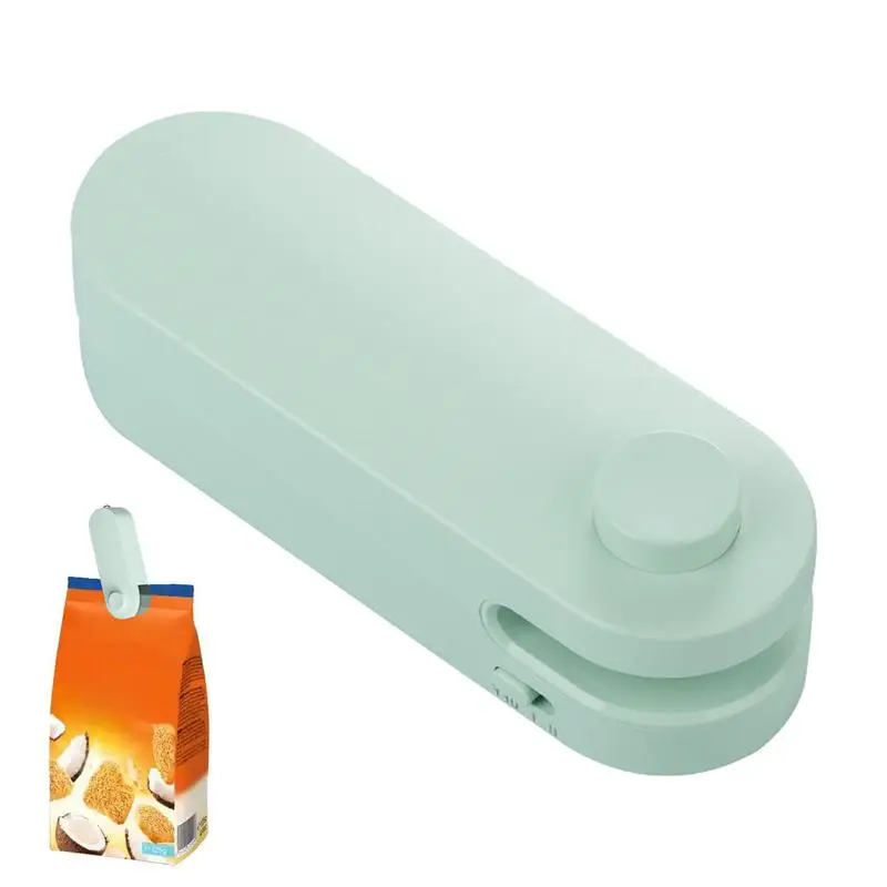 

Mini Bag Sealer Heat Sealer And Cutter Mini Chip Bag Sealer Battery Heat Seal Kitchen Tools
