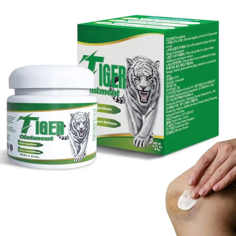 

Effective Tiger Balm Ointment Muscle Back Neck Shoulder Relieving Headache Relief Cool Cream Body Massager Anti-Itching Plaster