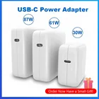 Адаптер питания с USB C на Magsaf * 2 T-Tip USB Type C, адаптер для зарядки ноутбука серии MacBook AirPro, 30 Вт61 Вт87 Вт