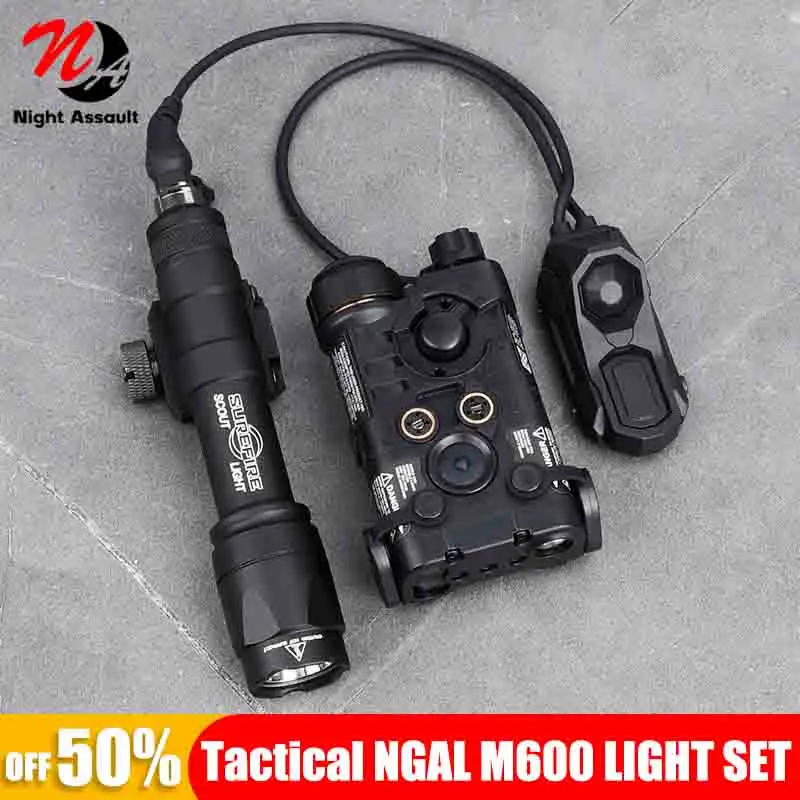 Тактический страйкбол NGAL красная точка зеленый синий ИК стробоскоп индикатор