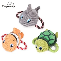 dog chew toys pet puppy squeaky toy cute shark toys molar stuffed squeaking animals plush tortoise training game pet supplies