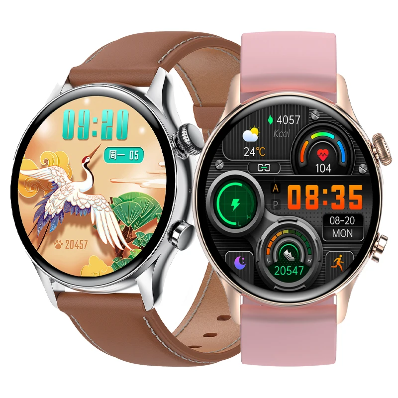 

HK8 Pro 1.36 Inch Smart Watch for Men Women Full Screen Touch NFC BletoothCall Heart Rate Menstrual Cycle Monitoring Sport Watch