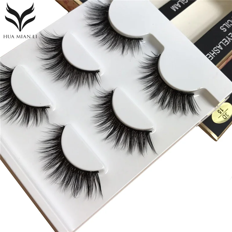 

3 пары накладных ресниц натуральные спутанные перекрещивающиеся накладные ресницы профессиональные женские густые длинные макияжные накл...