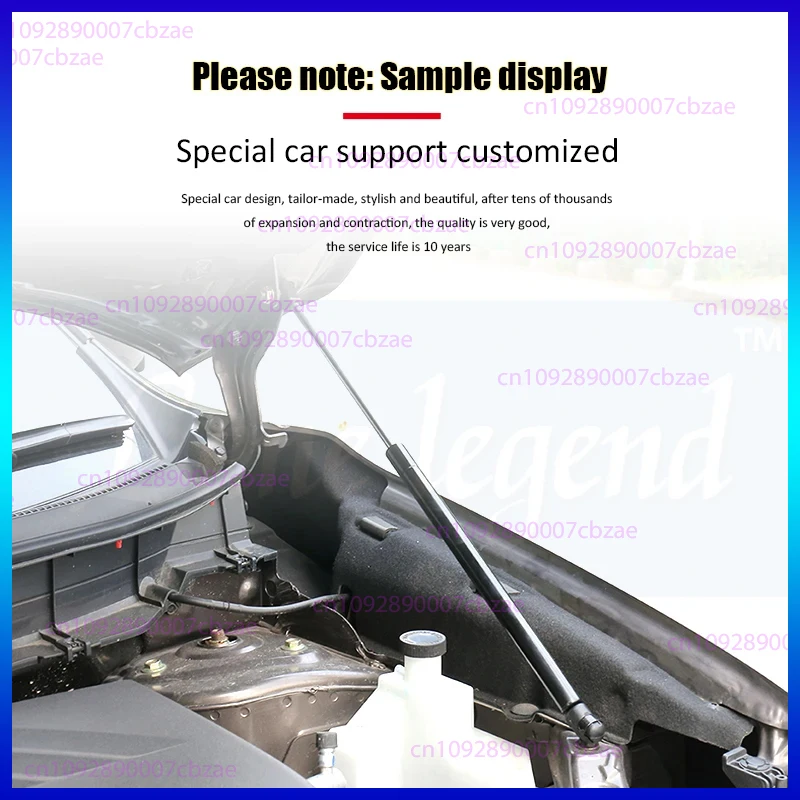 Фото Для Chevrolet Malibu XL 2016 2018 2019 2020 автомобильный чехол на капот газовая пружина амортизатор подъемная стойка опорный стержень аксессуары №4