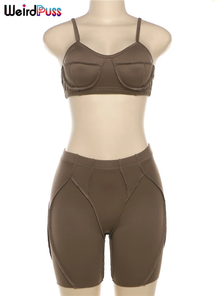 Костюм женский спортивный в полоску повседневный простой базовый топ и