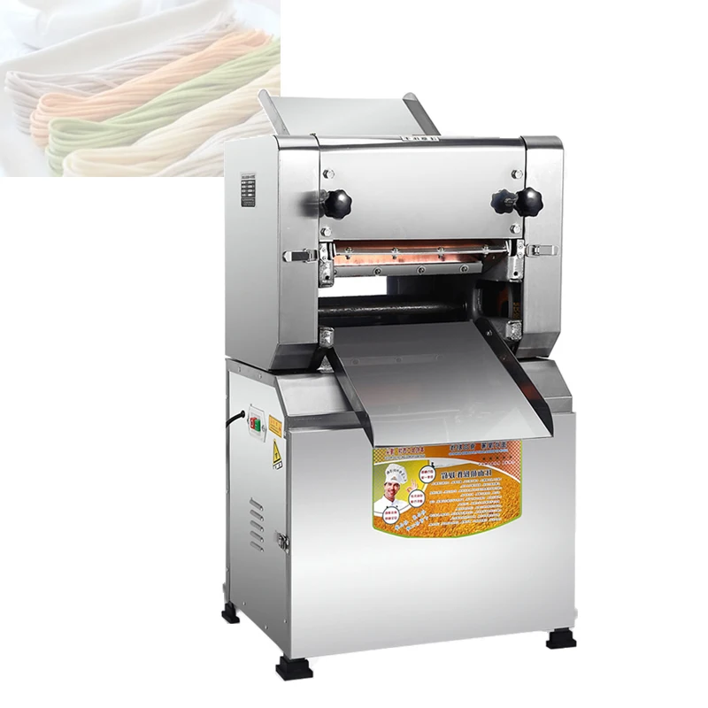 

Free Standing Dough Sheeter Roller Presser & Pasta Noodles Cutter Machine Thick Adjust