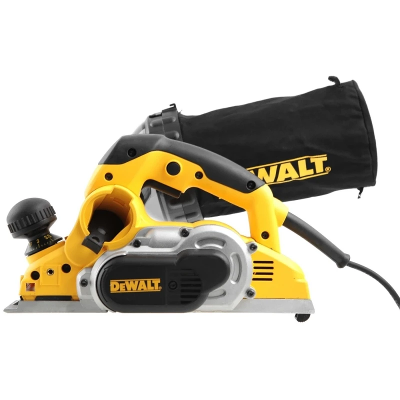 Рубанок электрический DeWalt D26500K (Мощность 1050 Вт ширина обработки 82 мм глубина до 4