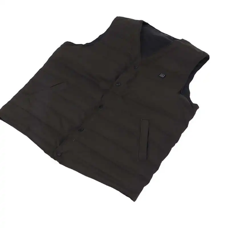 

Electric Heating Vest WDD Heated Vest One Button Start Pain Relief Lightweight Rechargeable Smart for Hiking for Men