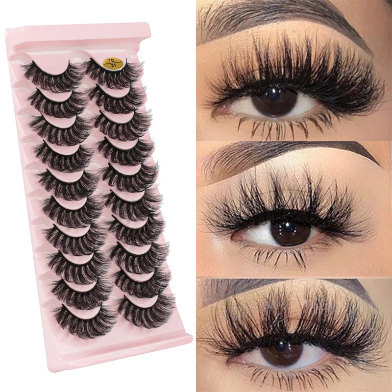 10/5 пар накладные ресницы из искусственной норки |