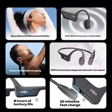 SHOKZ S803 – наушники с костной проводимостью открытого типа, IP67, длительное время работы, спортивные наушники (art.: 3920d8fa2e2d8) - 3920d8fa2e2d8