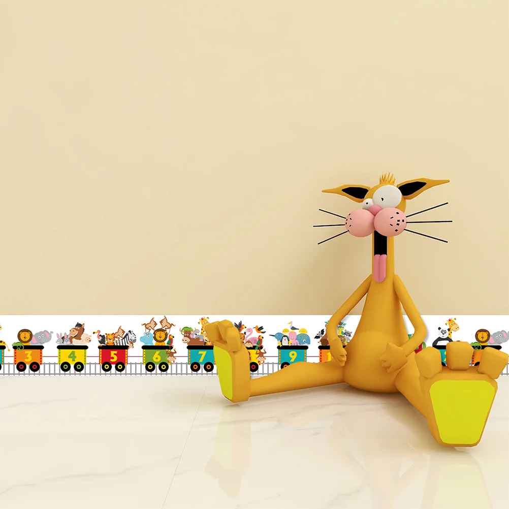 

1pc Enlightenment Sticker Animal Design Wall Decal Wallpaper Wall Sticker for Indoor
