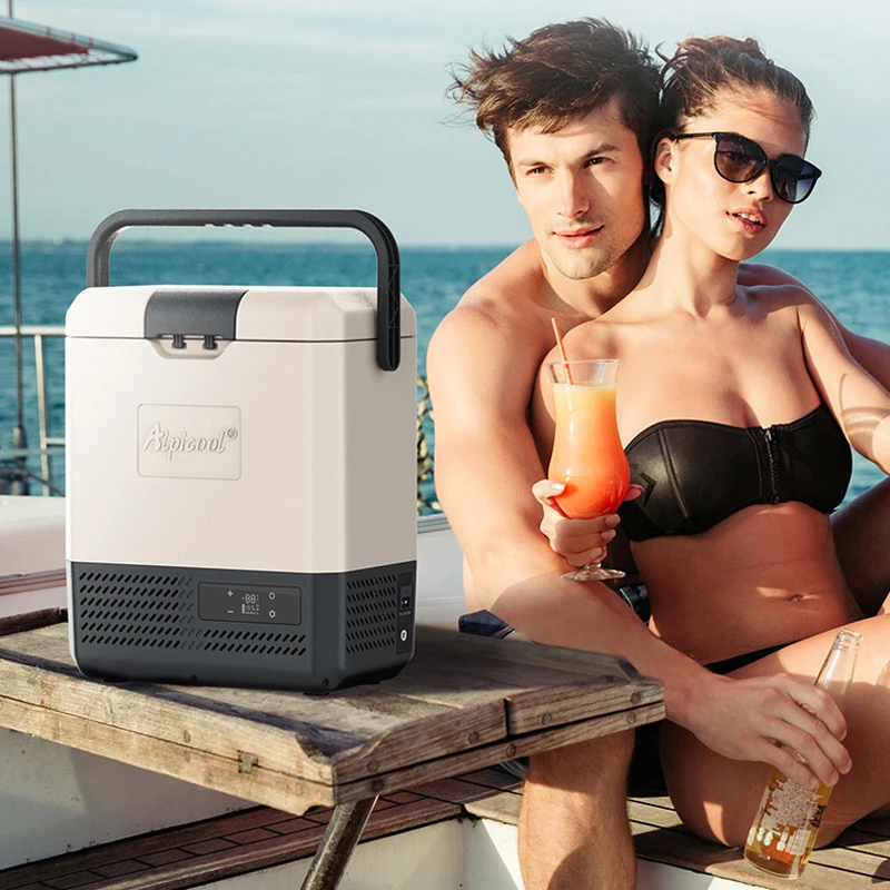 Портативный автомобильный холодильник Alpicool 8L мини-морозильник охладитель