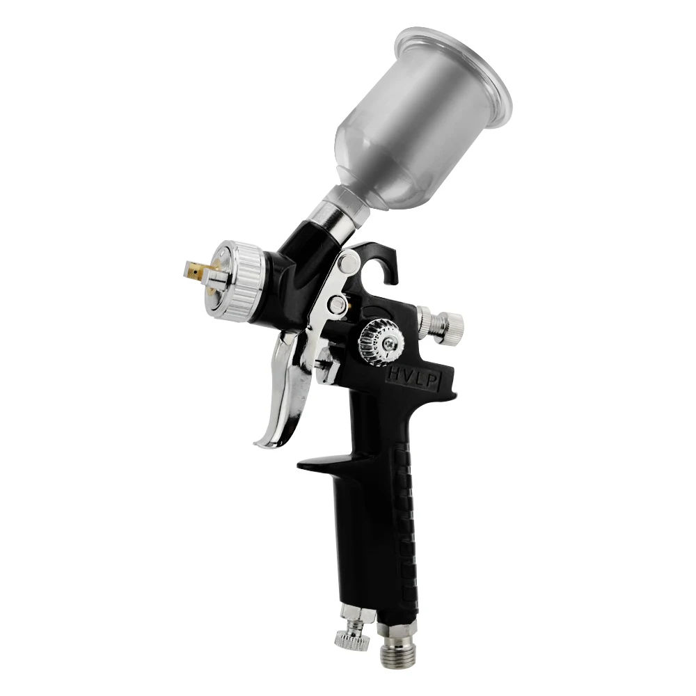 Краскопульт HVLP 0 8 мм/1 мм краскопульт H2000 Гравитационный подающий аэрограф