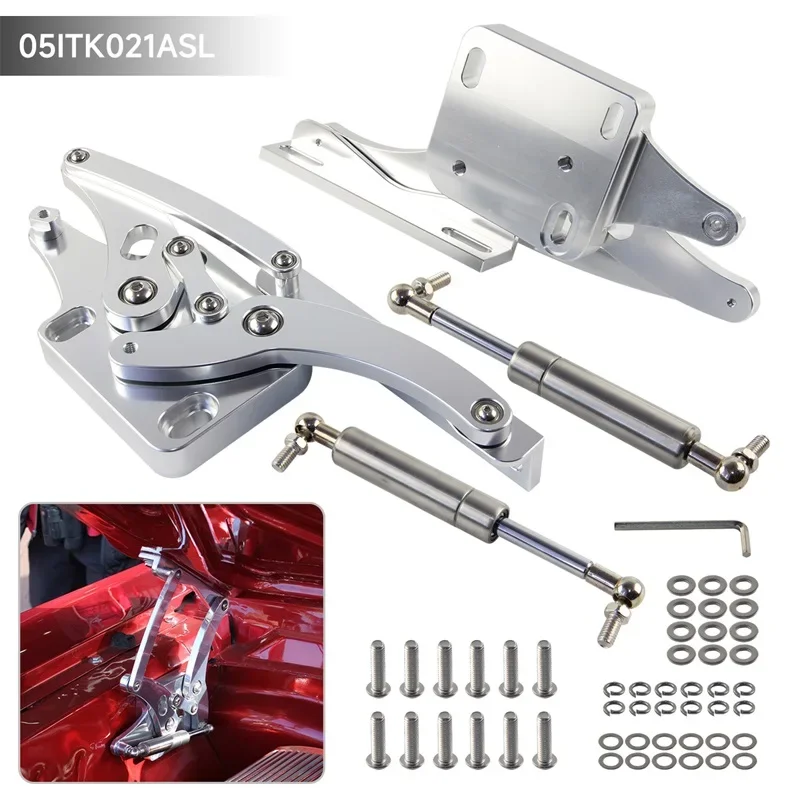 Комплект петель капота с левой и правой стороны пара для Ford Mustang/Comet Falcon Fairlane 1964-1966