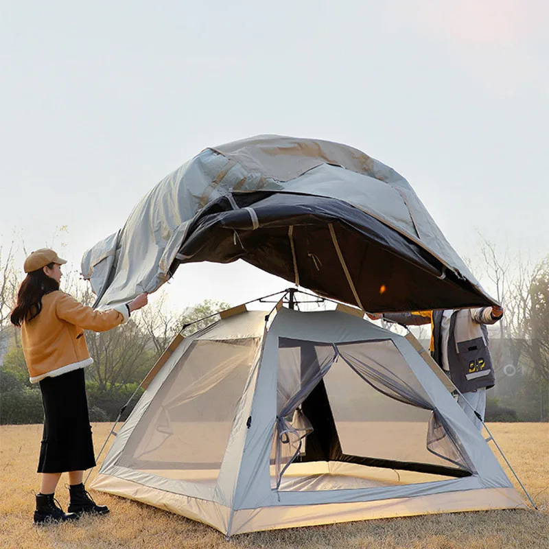 

Portable Camping Tent Automatic Pop Up Instant Beach Shade Portable Outdoors Multifunctional Outdoor Camping