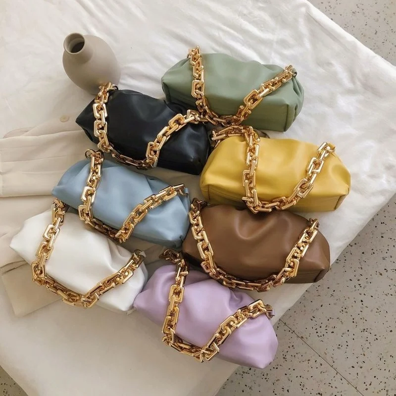 

2022 Popular New Bags Women's Bags Trendy Fashion All-match Shoulder Underarm Bag Portable Cloud Bag Handbag Satchels Little Bag