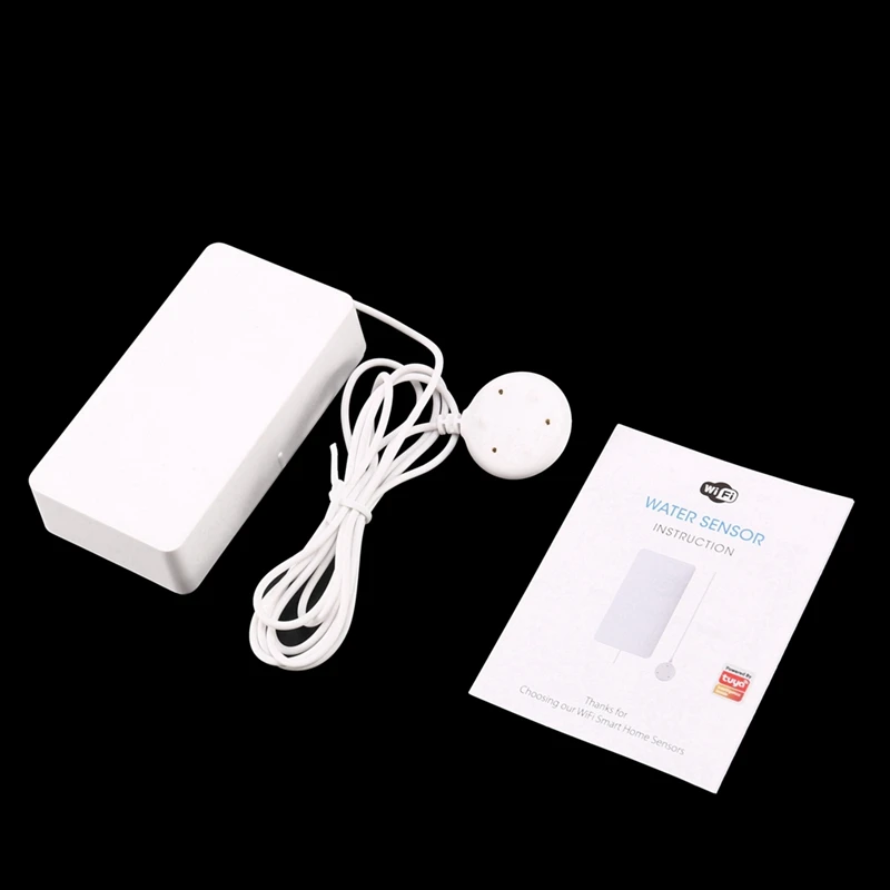 Умный Wi-Fi датчик утечки воды 3X Tuya детектор отправка оповещения при обнаружении