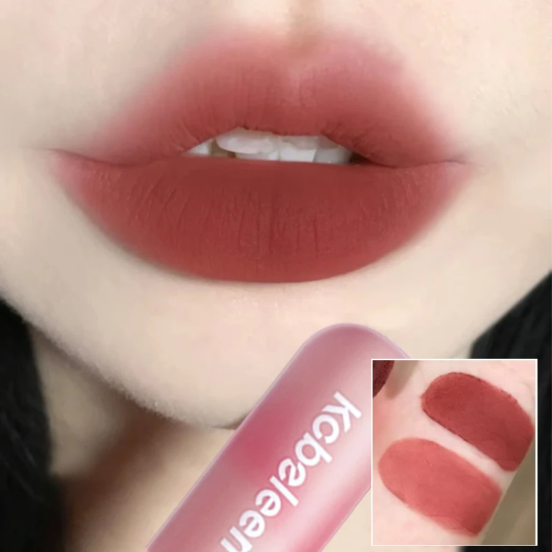 

6 Colors Nude Liquid Lipsticks Waterproof Velvet Matte Lip Gloss Long Lasting Non-stick Cup Lip Tint Makeup Pigment Cosmetics