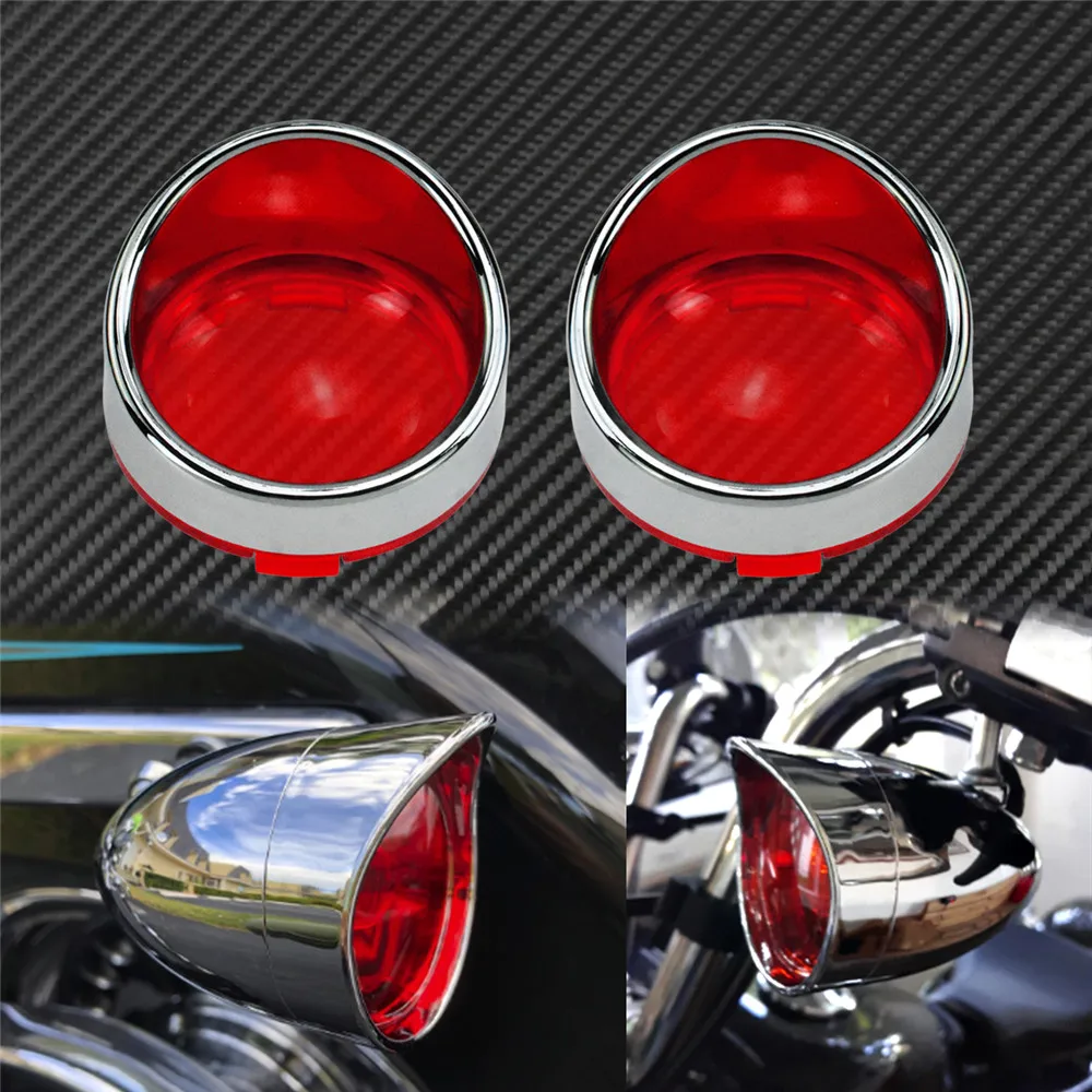 

2 шт., указатель поворота мотоцикла, мигалка, рамки, индикатор, отделка объектива, кольцо, крышка козырька для Harley Touring Sportster Softail Dnya