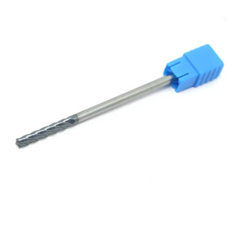 

End Mill 4-Flute Milling Cutter Extra Long Shank Tungsten Carbide End Mill CNC Milling Cutter Tool HRC45 High Quality