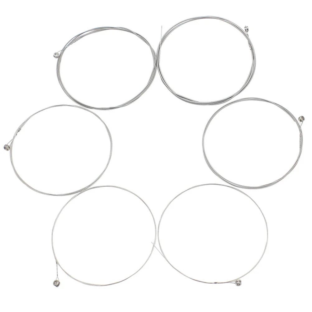 

6pcs Replacement Guitar Strings Electric Guitar Strings Stainless Steel Guitar Strings