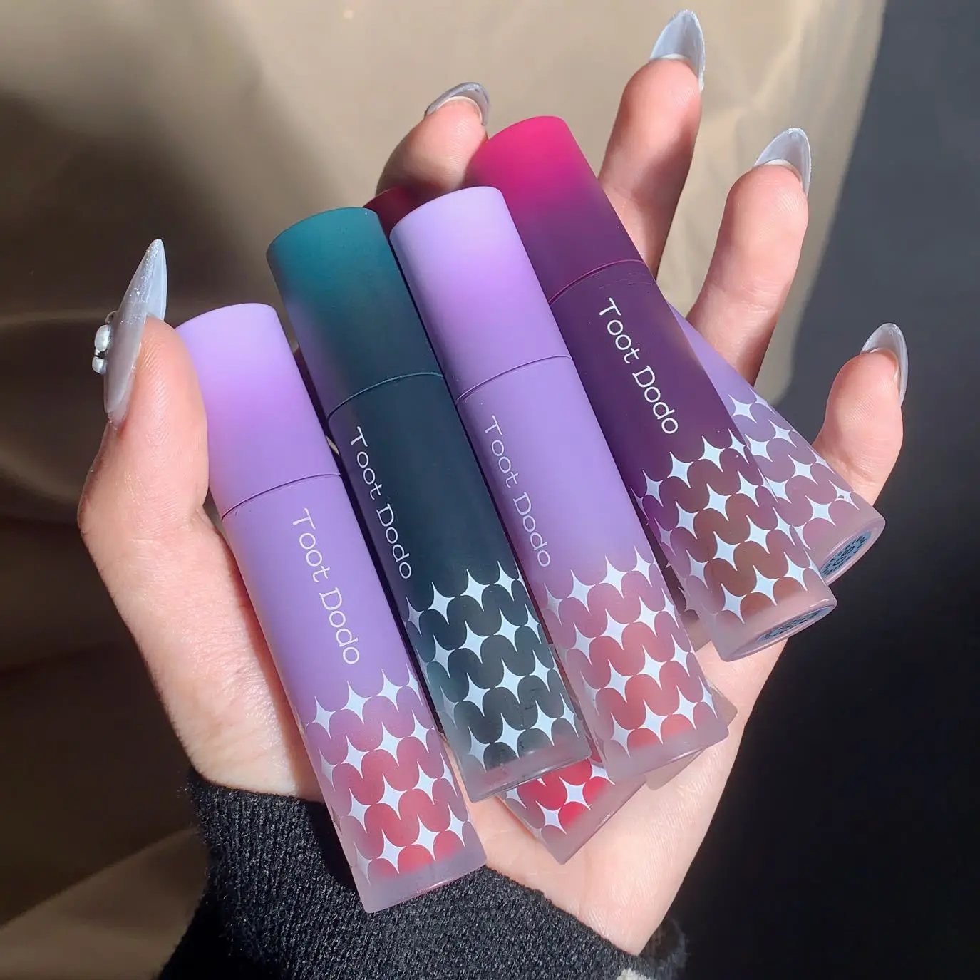 Новинка 8 цветов водостойкая матовая нюдовая губная помада пигмент малиновый