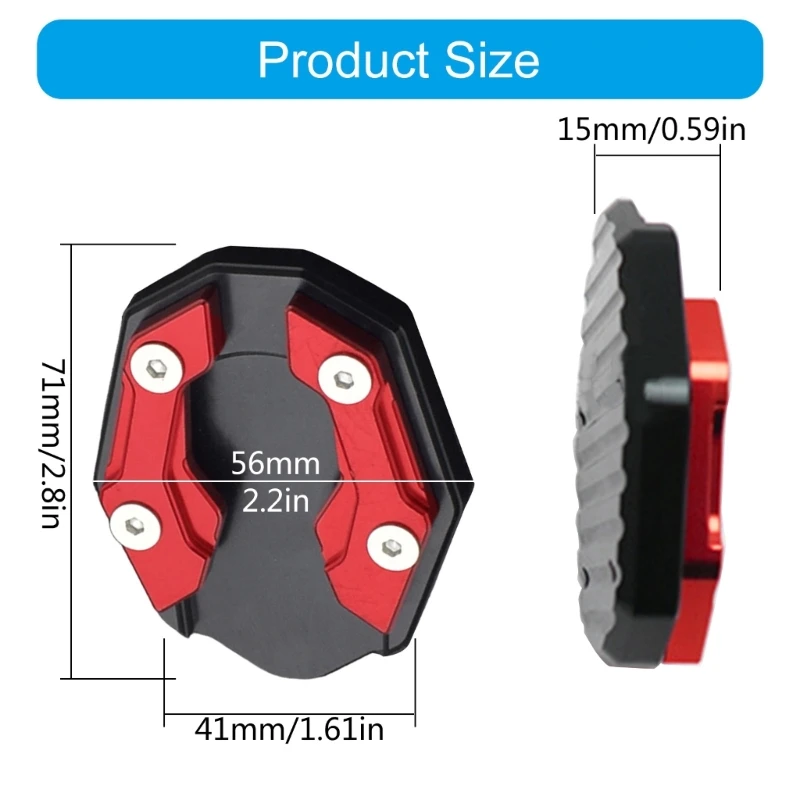 Удлинительная подставка для мотоциклетных стоек с шестигранным ключом
