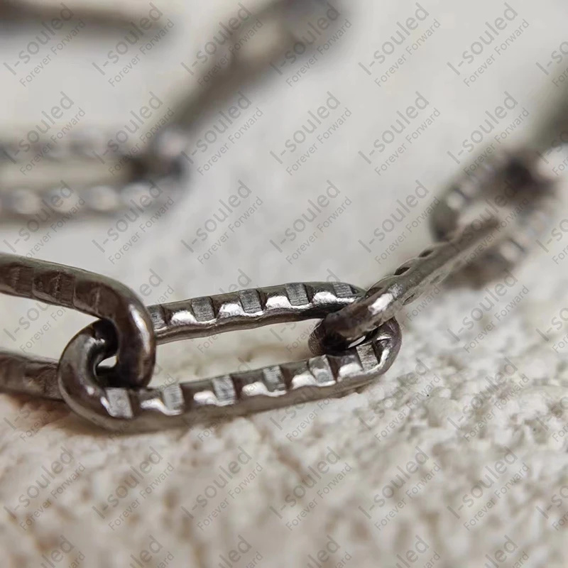 Prolate O Type Chain  5.0 MM Wide Solid Titanium Chain Necklace New Arrival