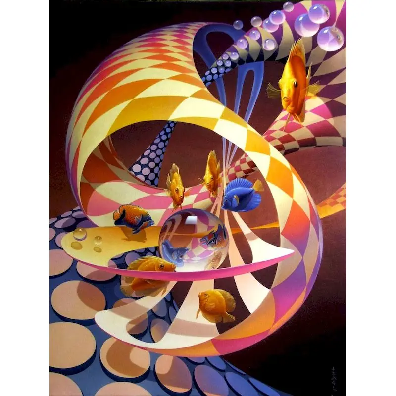 

GATYZTORY DIY Oil Painting By Numbers Abstract HandPainted On Canvas With Frame Acrylic Kit Picture Adult For Home Decoration Ar