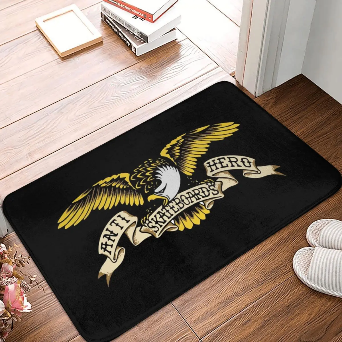 

Anti Hero Skateboards Doormat Rug carpet Mat Footpad Polyester Non-slip Antiwear Front Kitchen Bedroom balcony toilet Bathroom