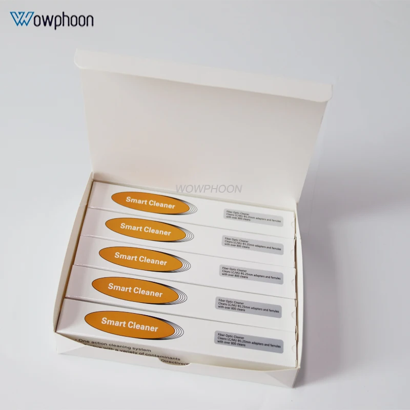 10Pcs 1.25mm cleans LC/MU connector Fiber Optical Cleaner Ferrule Fiber optical